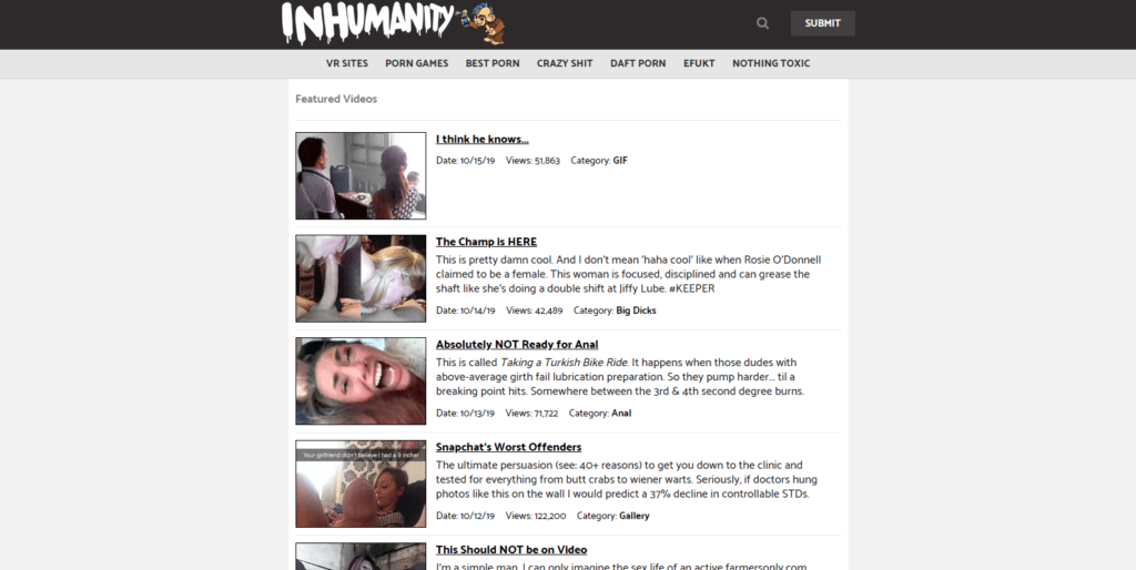 Inhumanity